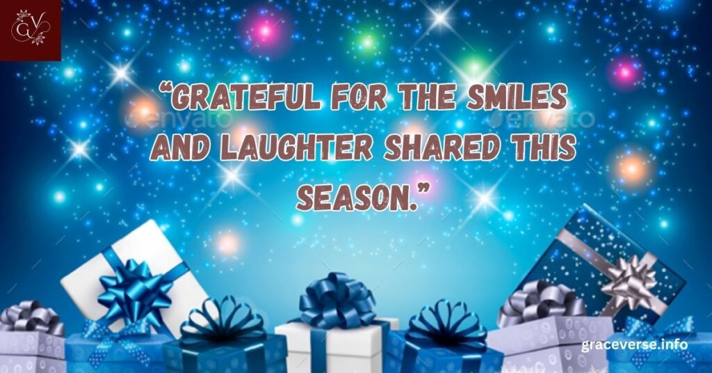 Christmas Messages Filled with Gratitude