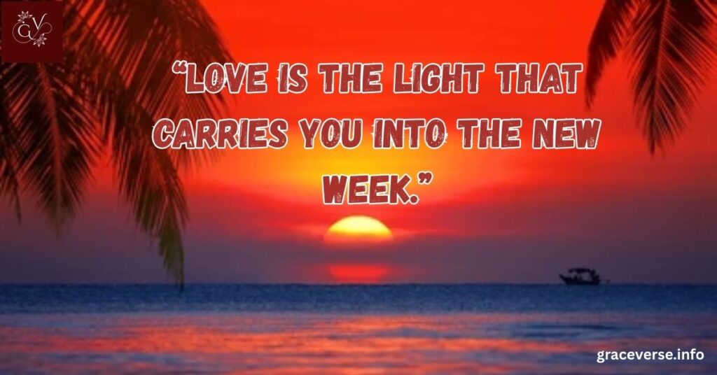 Closing the Week with Peaceful Thoughts