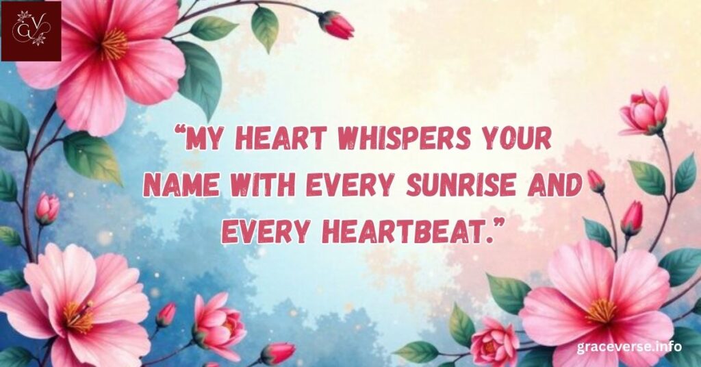 Express Your Love with Romantic Words