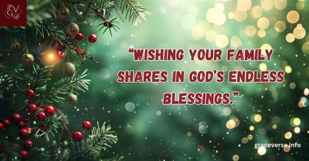 Faith-Filled Wishes for a Blessed Christmas