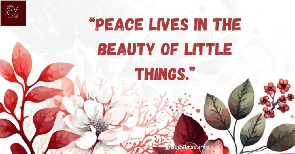 Finding Peace Quotes to Embrace Simplicity
