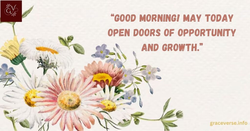 Good Morning New Week Blessings