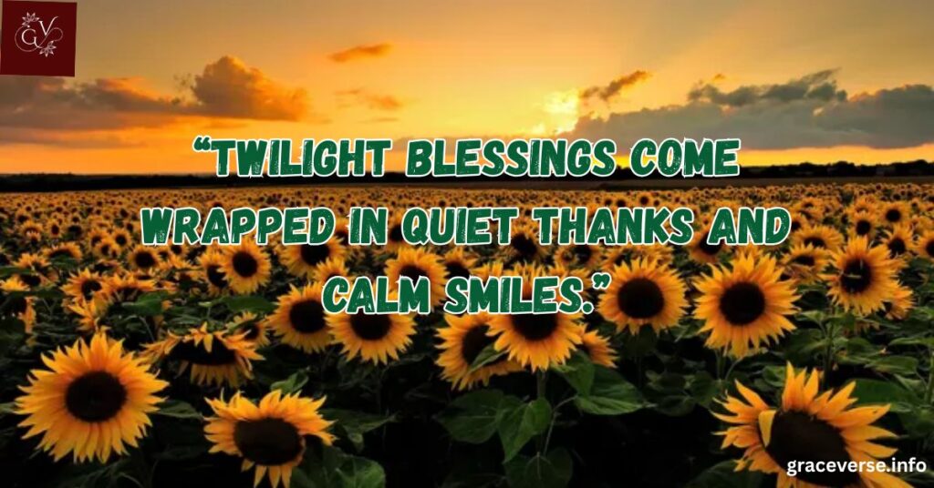 Gratitude-Filled Twilight Quotes