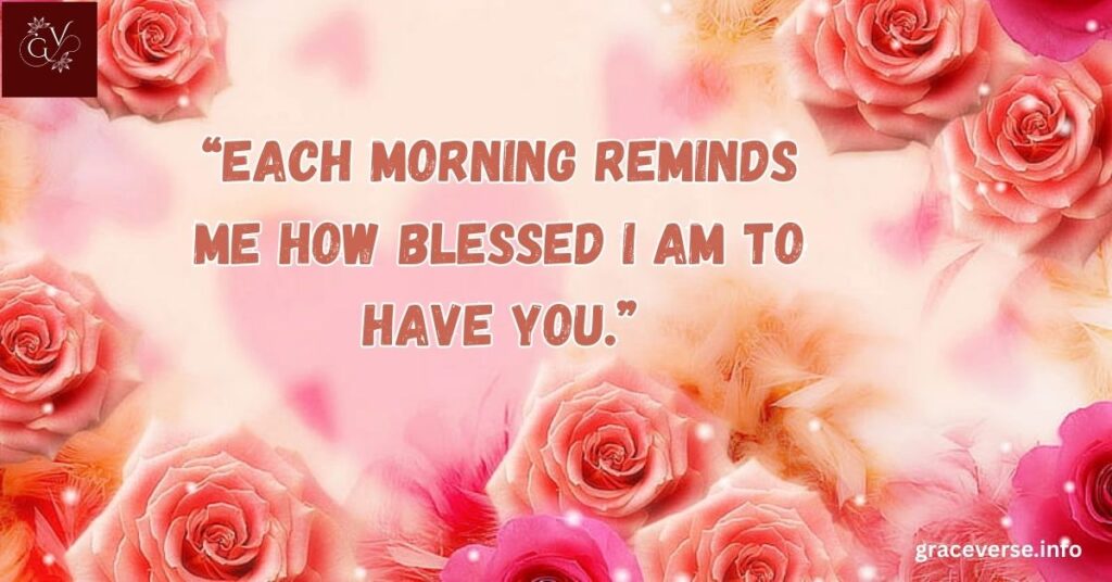 Morning Affection Messages for Couples