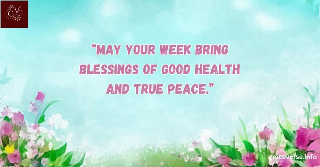 Peaceful Prayers to Guide Your Week