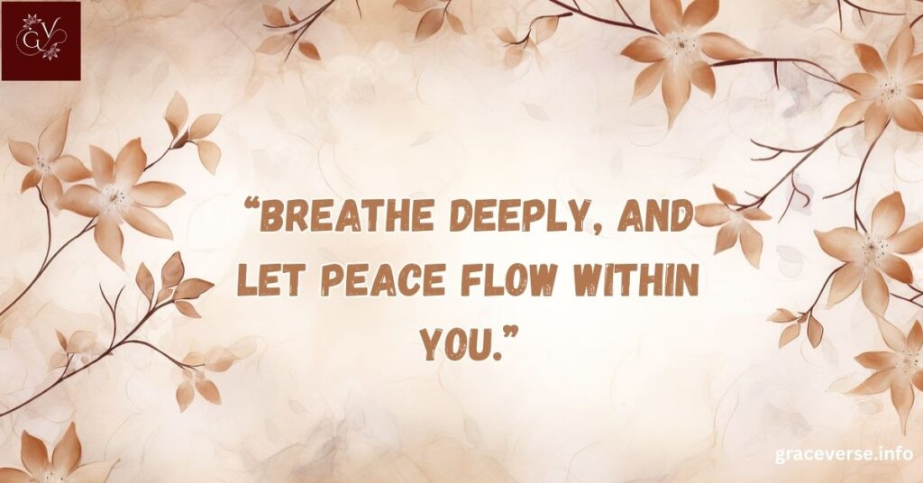 Peaceful Words to Refresh Your Soul