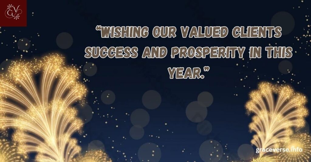 Special Notes for Clients and Business Partners
