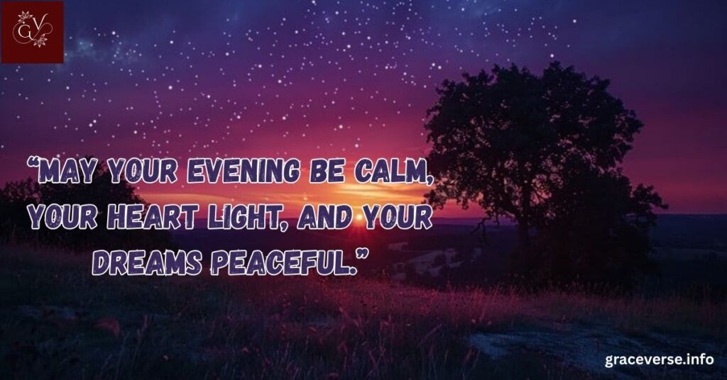 Sunday Evening Blessings for a Restful Heart