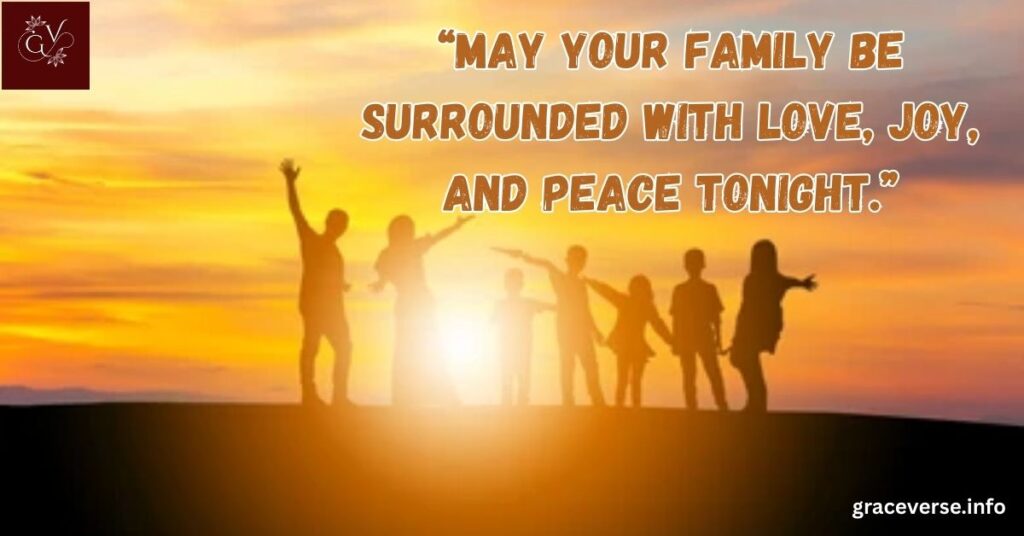Sunday Evening Blessings for Family and Friends