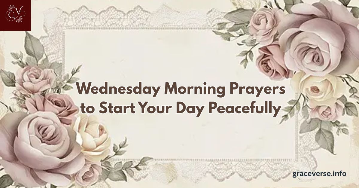 300+ Wednesday Morning Prayers to Start Your Day Peacefully
