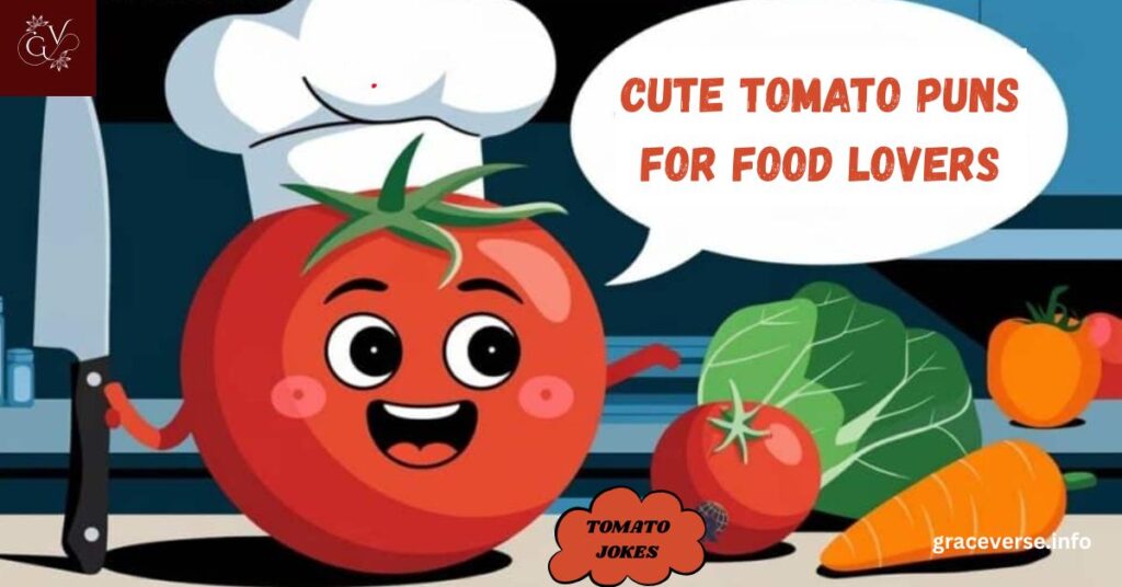 Cute Tomato Puns for Food Lovers