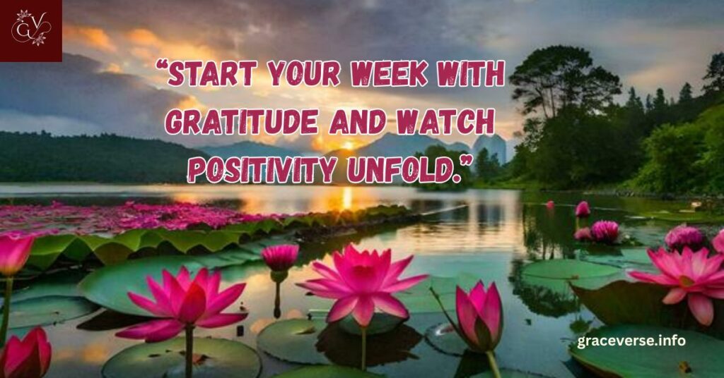 Daily Morning Blessings by Day