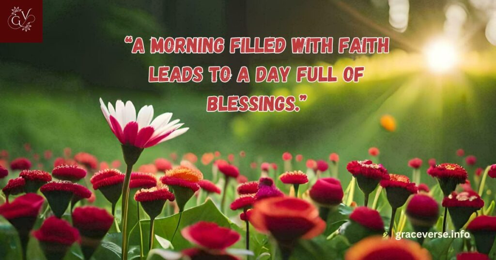 Encouraging Morning Blessings