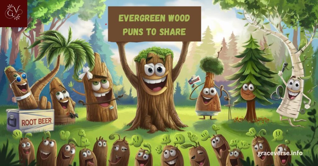 Evergreen Wood Puns to Share