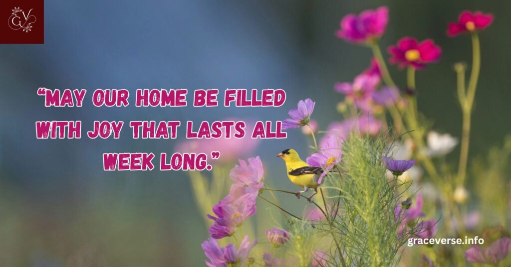 Family Love with Morning Monday Blessings