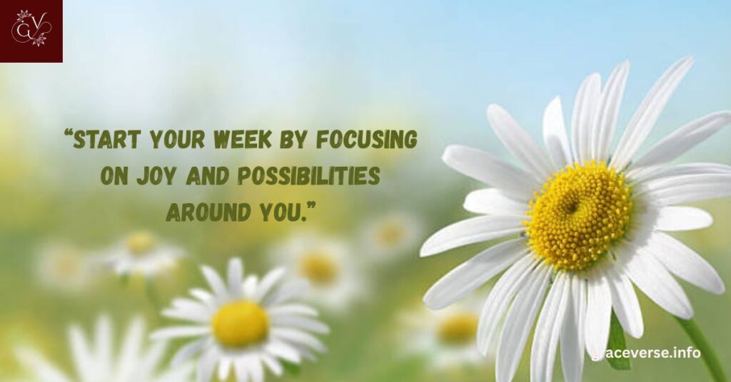 Good Morning Blessings to Brighten Your Week