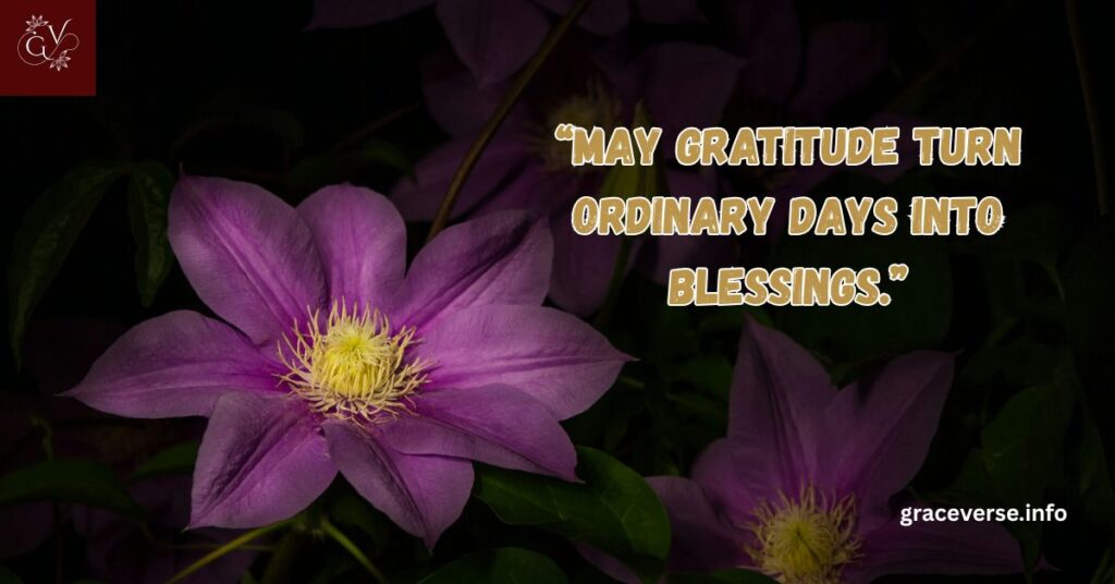 Grateful Wednesday Blessings and Thankful Words