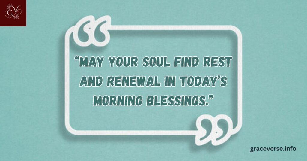 Heartfelt Sunday Morning Blessings