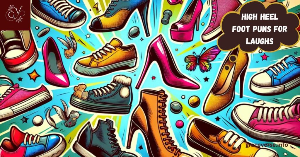 High Heel Foot Puns for Laughs