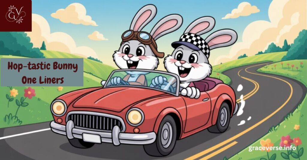 Hop-tastic Bunny One Liners