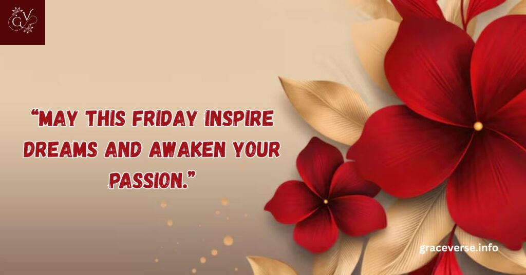 Motivational Friday Morning Blessings