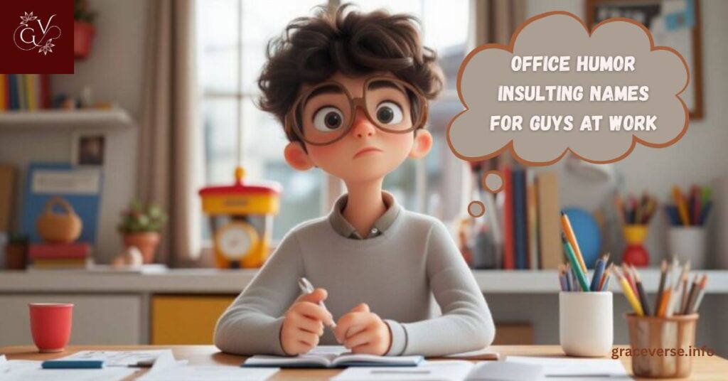 Office Humor Insulting Names for Guys at Work