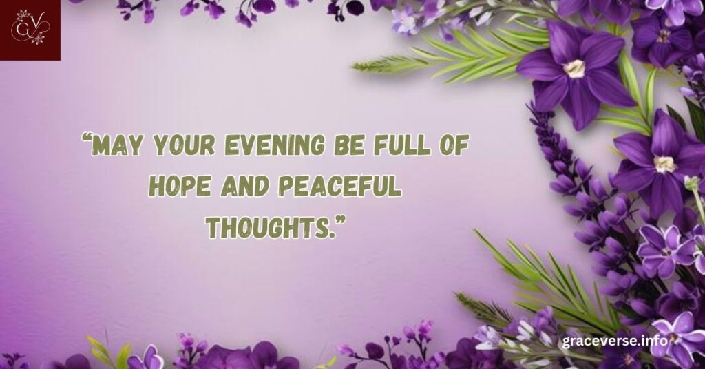 Peaceful Evening Prayers for Rest