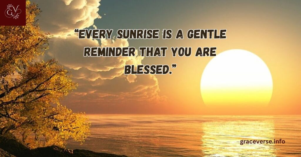 Peaceful Sunrise Wishes