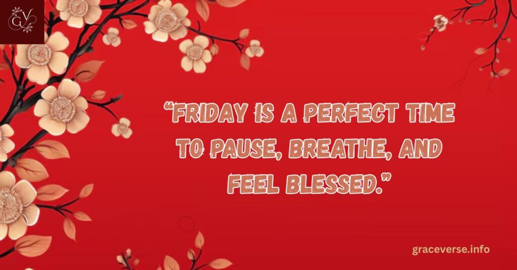 Positive Morning Friday Blessings