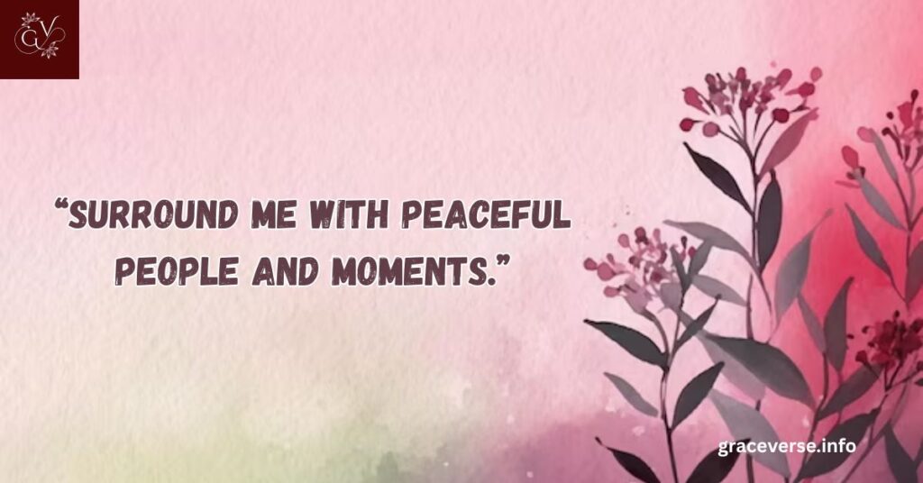 Prayer for Calmness in Midweek