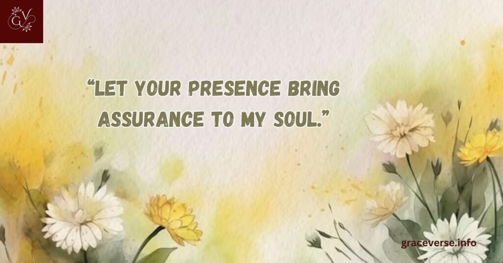 Prayer for Inner Peace and Comfort