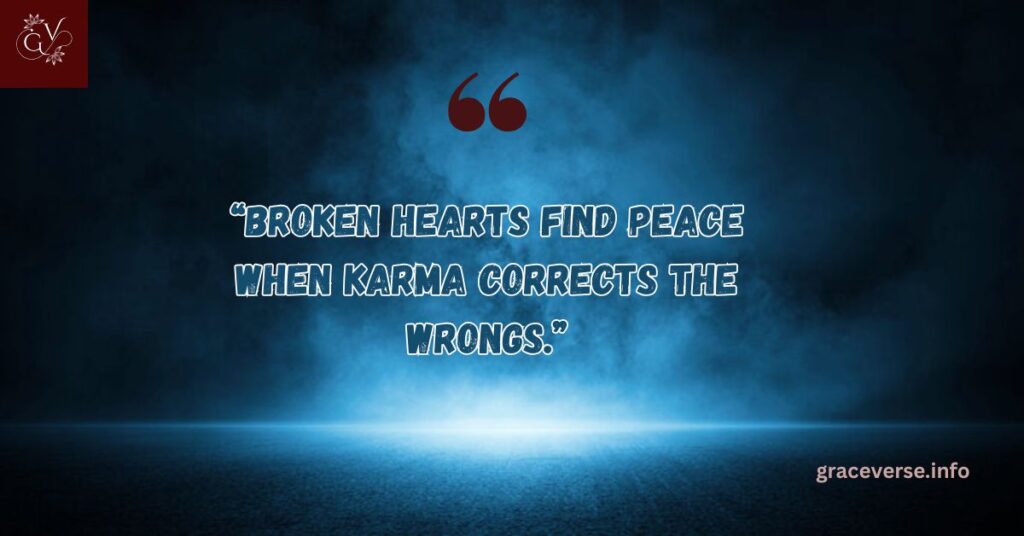 Short Karma Cheating Quotes for Healing