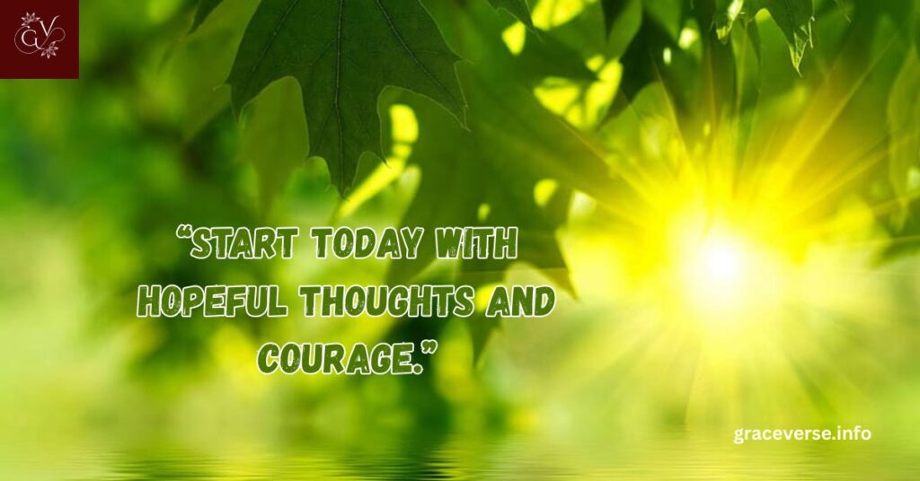 Short Morning Blessings to Share
