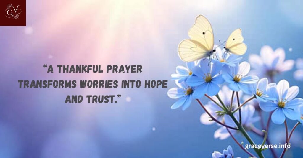 Thankful Prayers for Life’s Daily Blessings