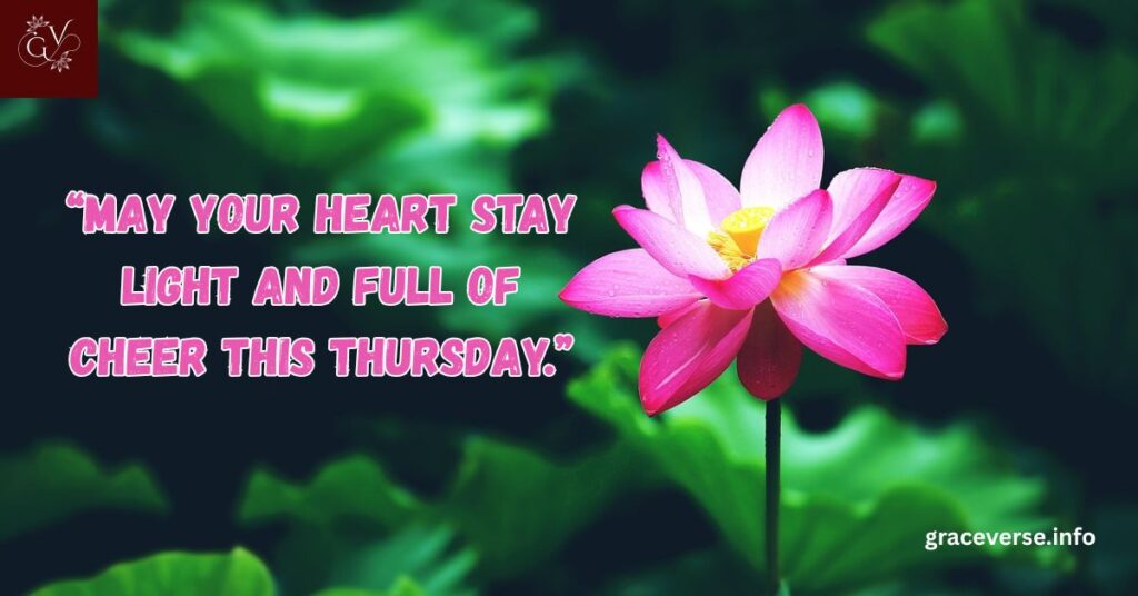 Thursday Morning Greetings and Vibes