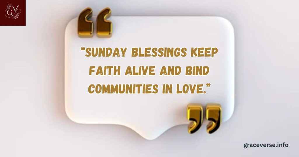 Traditional African American Sunday Blessings