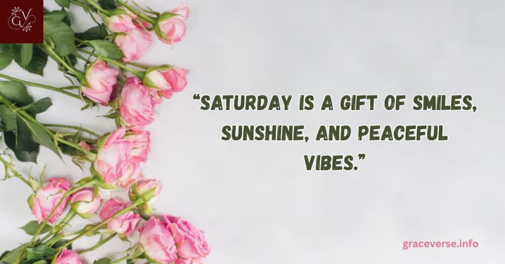 Uplifting Morning Saturday Blessings for Happiness