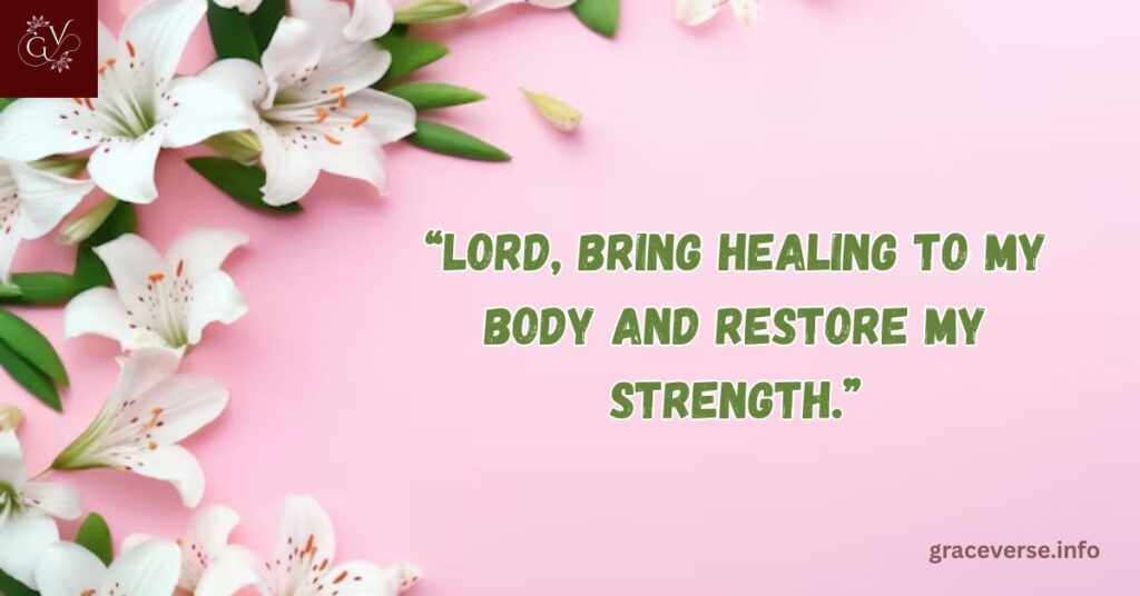 Wednesday Morning Prayers for Healing