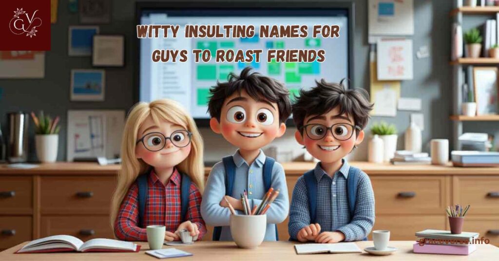 Witty Insulting Names for Guys to Roast Friends
