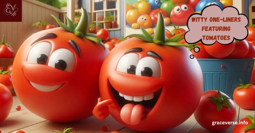 Witty One-Liners Featuring Tomatoes