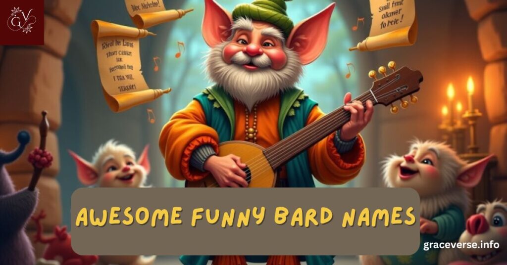 Awesome Funny Bard Names