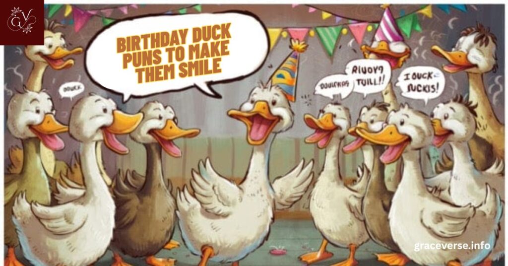 Birthday Duck Puns to Make Them Smile
