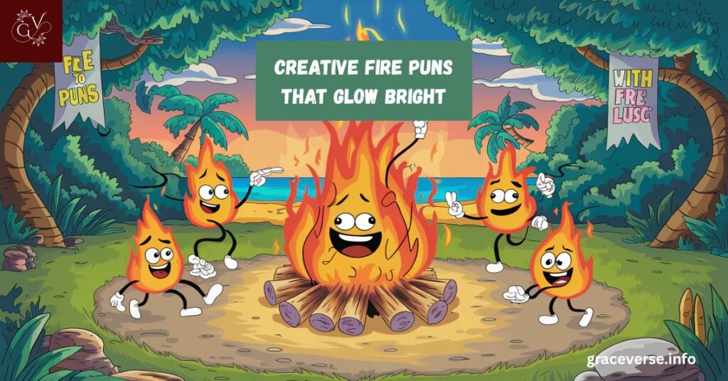 Creative Fire Puns That Glow Bright