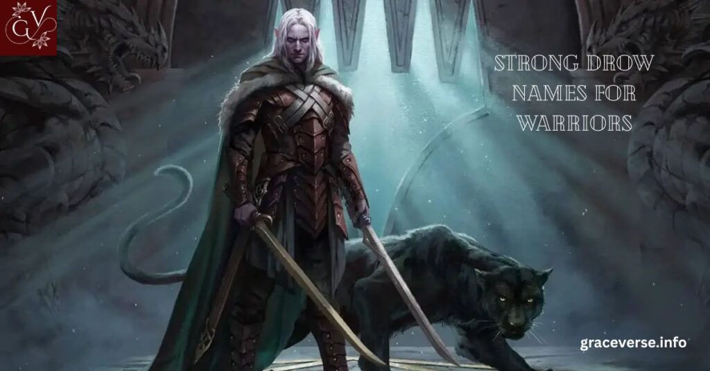 Strong Drow Names for Warriors