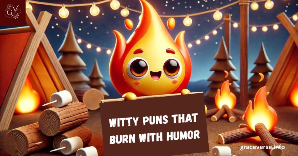Witty Puns That Burn with Humor